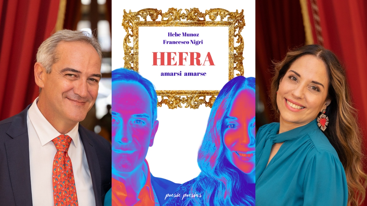 Il nuovo libro di poesie d'amore di Hebe Munoz e Francesco Nigri HEFRA | Acquistabile in Book Cartaceo su Amazon