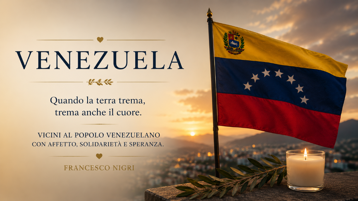 Quando la terra trema, trema anche il cuore | Solidarietà, Affetto, Speranza per il Popolo Venezuelano colpito dal terremoto | Francesco Nigri
